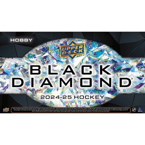2024-25 Upper Deck Black Diamond Hockey Hobby 5 Box Case